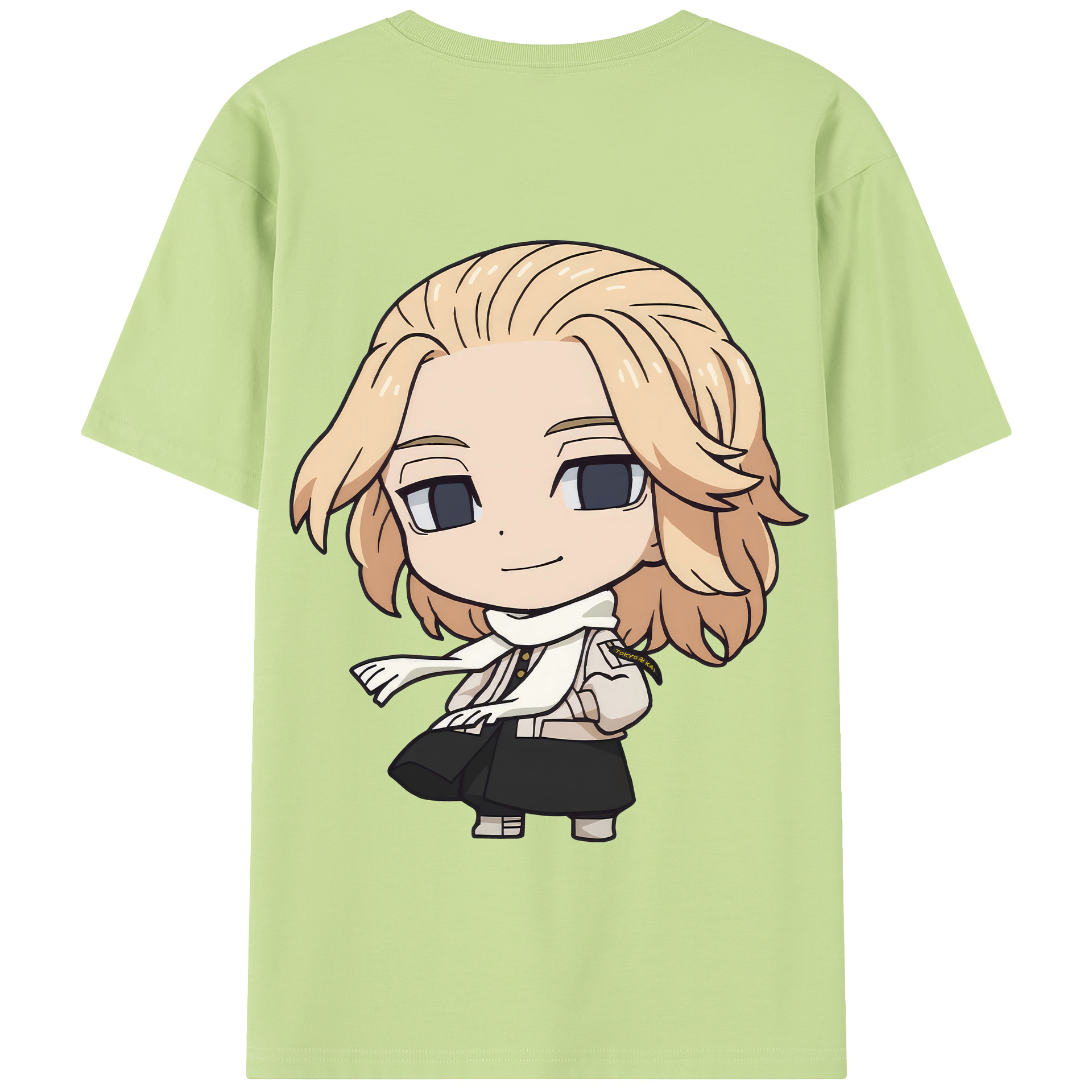 （画像用） 東京リベンジャーズ Tokyo Revengers 綿100％半袖Tシャツ（背面プリント）